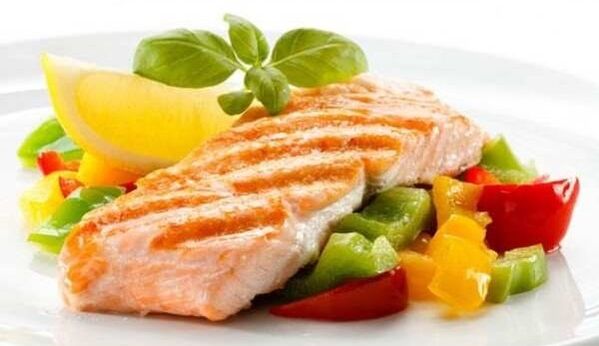poisson aux légumes pour le régime Dukan